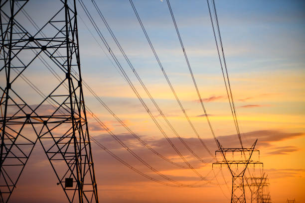 istock High Voltage electricyty transmission towers during sunset 1318417938