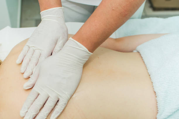 istock Back massage stock photo 1318418817