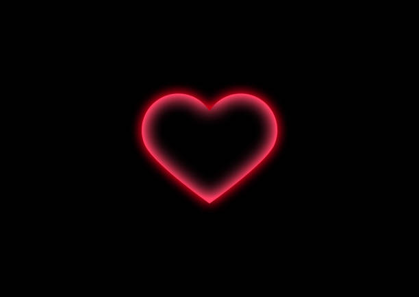 istock Abstract red heart with valentine concept 1318419223
