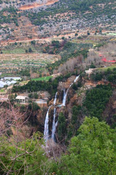 istock waterfalls in Lebanon 1318421688