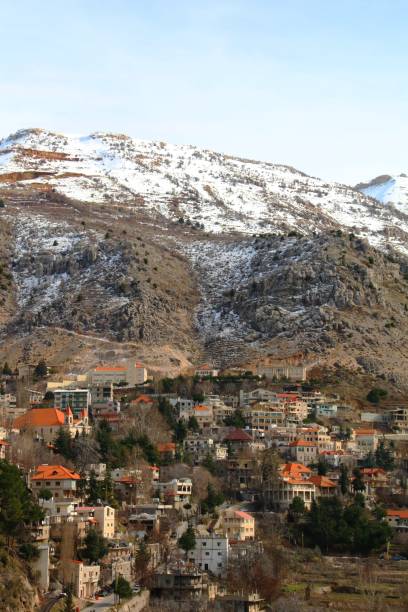 istock snow in Lebanon 1318421805