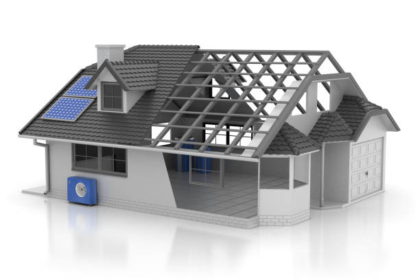 istock Icon Eco House - Green Energy Concept 1318421931