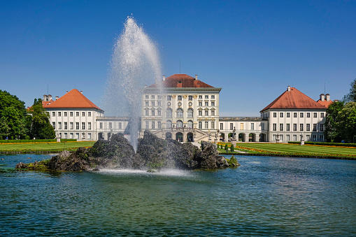 Nymphenburg Palace in Munich, Bavaria, Upper Bavaria, Germany, Europe