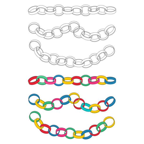 3,672 Cartoon Of A Chain Link Icon Illustrations & Clip Art - iStock