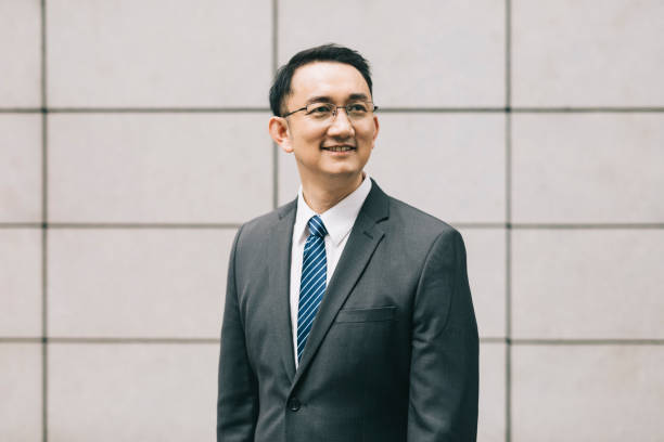 istock Positive Asian businessman 1318432578