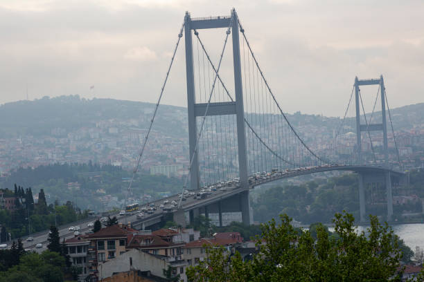 istock The traffic on the Bosphorus at Istanbul 1318437774