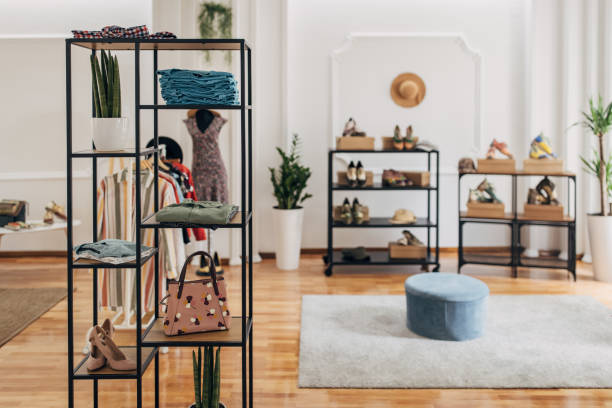 istock Modern fashion store 1318439382
