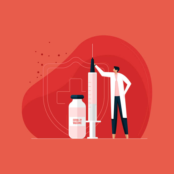 istock corona virus vaccine and antidote concept, protection from serious diseases, get vaccinated and protect yourself 1318443213