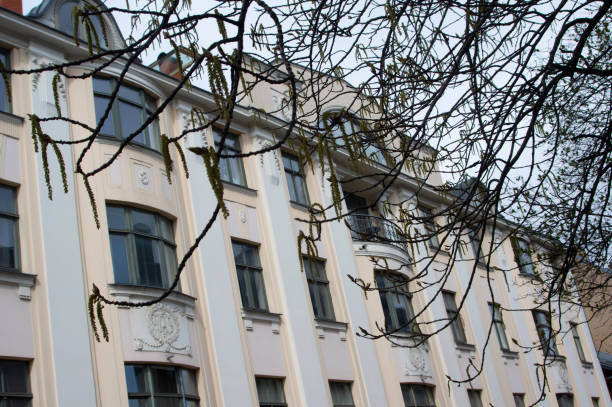 istock Building architecture in eastern Europe, Riga, Latvia 1318444995
