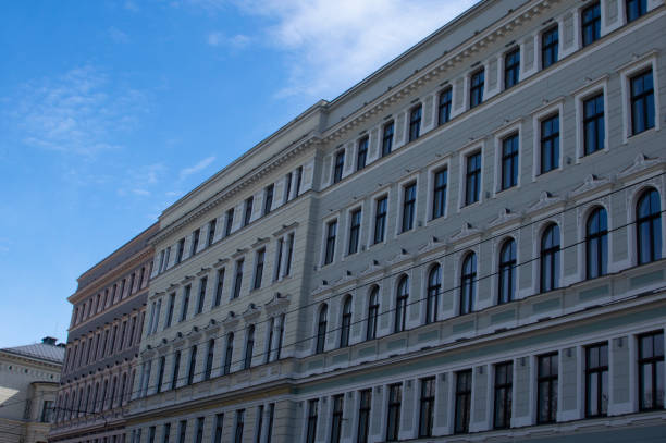 istock Building architecture in eastern Europe, Riga, Latvia 1318445902