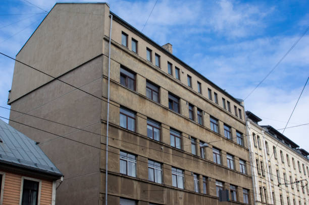 istock Building architecture in eastern Europe, Riga, Latvia 1318446173