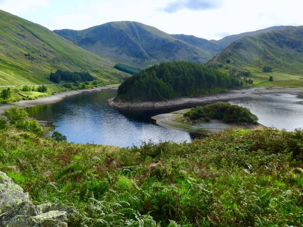 Beautiful landscape scenery around Haweswater reservoir in the Lake District