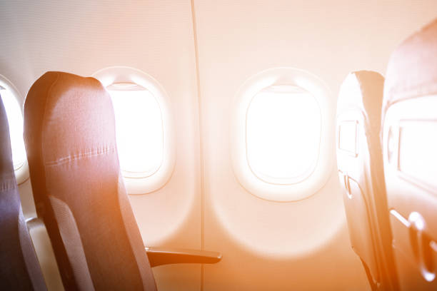 istock Airplane Window Seat. Economy Class Travel 1318461635
