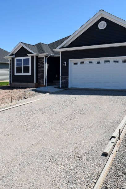 istock New Home House Driveway Construction Concrete Cement Foundation Builders Smooth Surface 1318464138