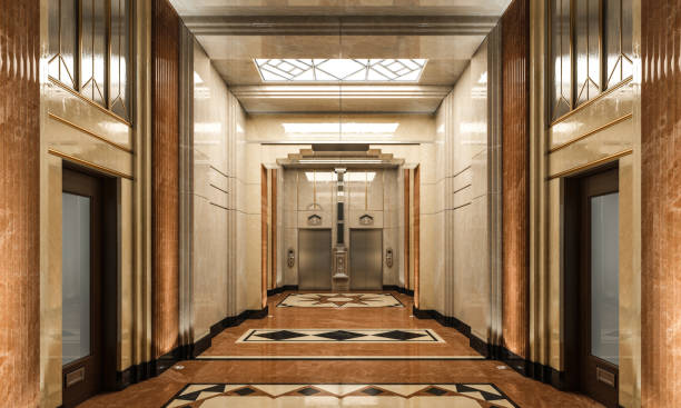 istock Hotel Luxury Entrance Hall 1318468787