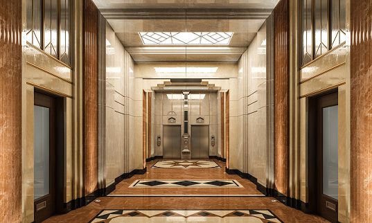 Hotel Luxury Entrance Hall