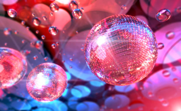 istock Disco balls inside music club 1318470994