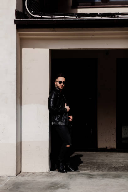 istock Stylish man wearing sunglasses 1318471320