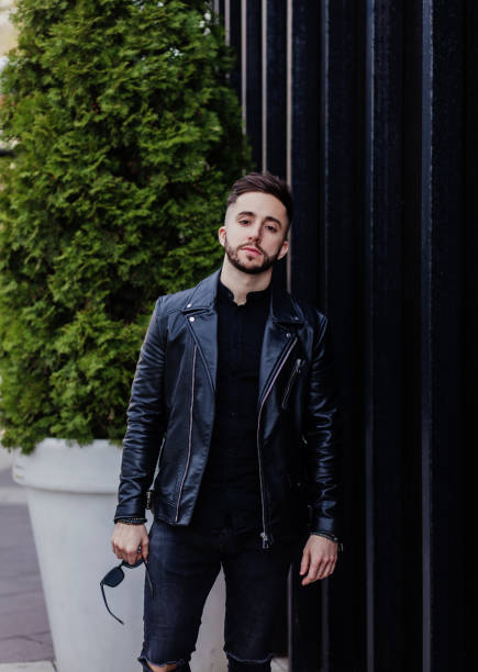 istock portrait of a confident man in a leather jacket 1318471357