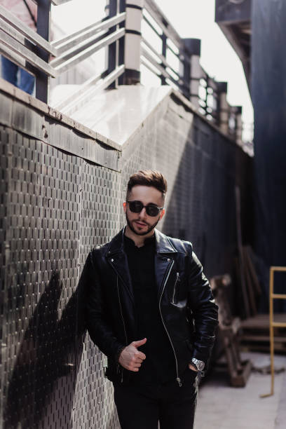 istock Fashion model in casual style clothes 1318471375