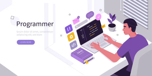Nerd Computer Program 300+ Computer Nerds International Illustrations, Royalty-Free Vector ...