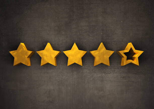 istock Five Stars Rating, positive feedback 1318476829