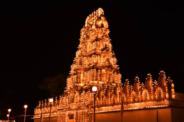 istock Lights during Dasara festival 1318482034
