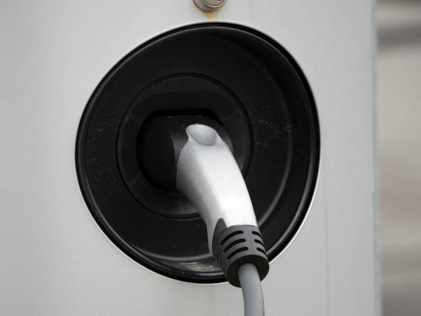 istock electric car ac charging plug detail 1318487802