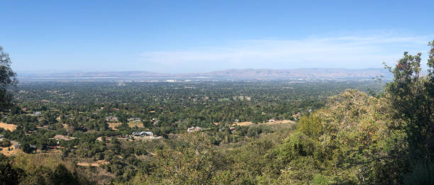 istock Panoramic photo of sillicon valley 1318490868