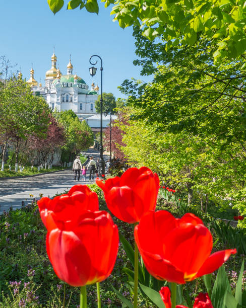 istock Spring day in Kiev lavra 1318493269
