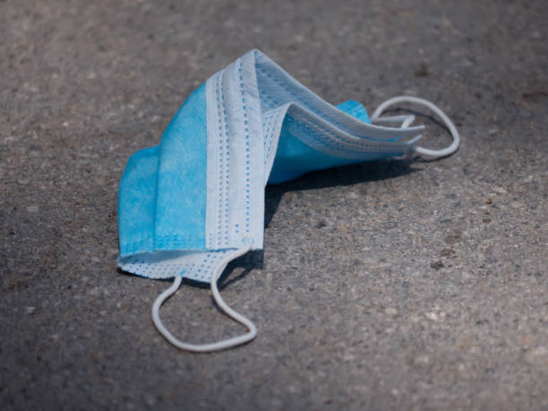 istock medical face mask rubbish 1318501036