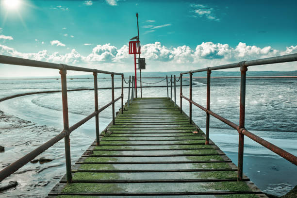 istock Thurstaston Pier in wales. 1318509198