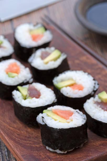 istock sushi and maki 1318511060