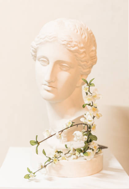istock statue bust aphrodite plaster sculpture art flowering 1318514941