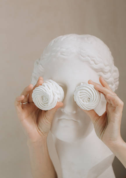 istock white marshmallow used binoculars concept art sculpture 1318514969