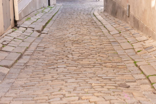 istock Stone pavement on the street 1318515021