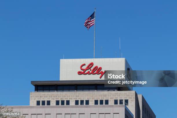 Eli Lilly And Company World Headquarters Lilly Makes Medicines And Pharmaceuticals Stock Photo - Download Image Now