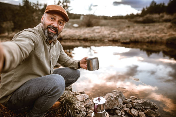 istock Beautiful morning with coffee 1318526419