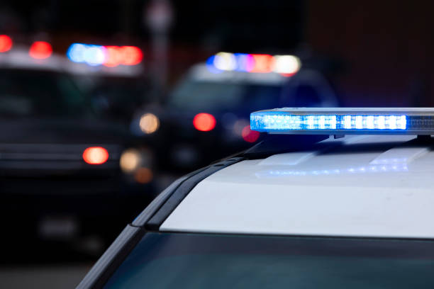 警察のライト - law enforcement and crime ストックフォトと画像