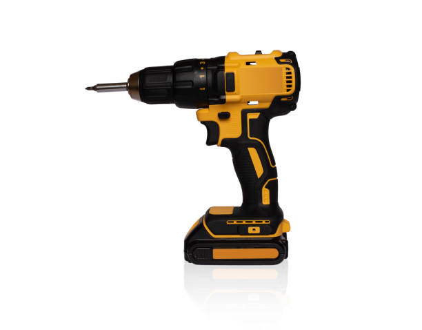 istock black and yellow screwdriver on a white background 1318531310