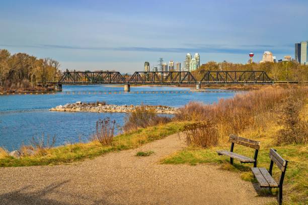 istock Downtown Calgary Views From Across The Bow River 1318537872