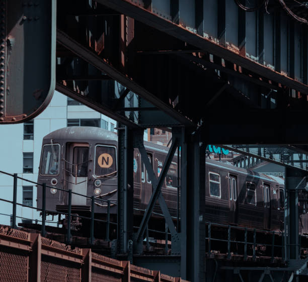 istock train in New York queens usa transport 1318540714