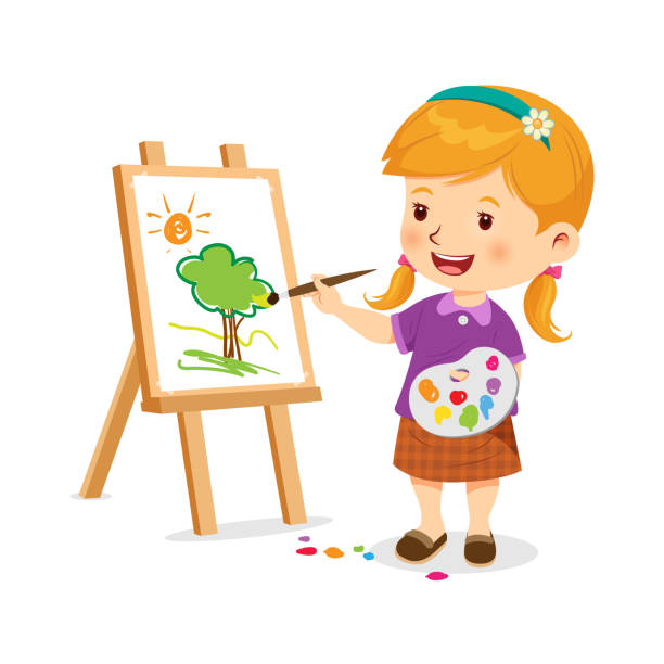 17,200+ Painter Girl Stock Photos, Pictures & Royalty-Free Images - iStock