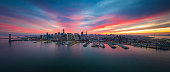 istock San Francisco Skyline with Dramatic Clouds at Sunset 1318553147