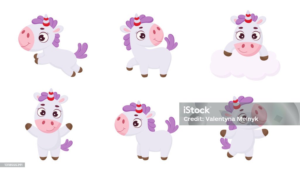 Ilustración de Conjunto De Lindo Unicornio Mágico Con Diferentes Poses Divertido Personaje De Dibujos Animados Unicornio Mágico Para Imprimir Tarjetas Baby Shower Invitación Fondos De Pantalla Decoración Ilustración Vectorial De Stock Infantil Ilustración de Conjunto De Lindo Unicornio Mágico Con Diferentes Poses Divertido Personaje De Dibujos Animados Unicornio Mágico Para Imprimir Tarjetas Baby Shower Invitación Fondos De Pantalla Decoración Ilustración Vectorial De Stock Infantil