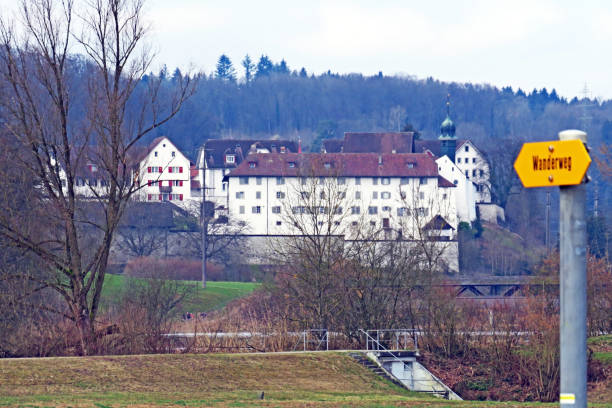 istock Benedictine monastery St. Martin in Hermetschwil (Benediktinerinnen-Kloster Hermetschwil or Kloster St. Martin) - Switzerland (Switzerland) 1318556514