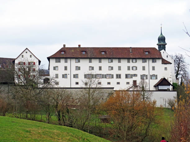 istock Benedictine monastery St. Martin in Hermetschwil (Benediktinerinnen-Kloster Hermetschwil or Kloster St. Martin) - Switzerland (Switzerland) 1318556521