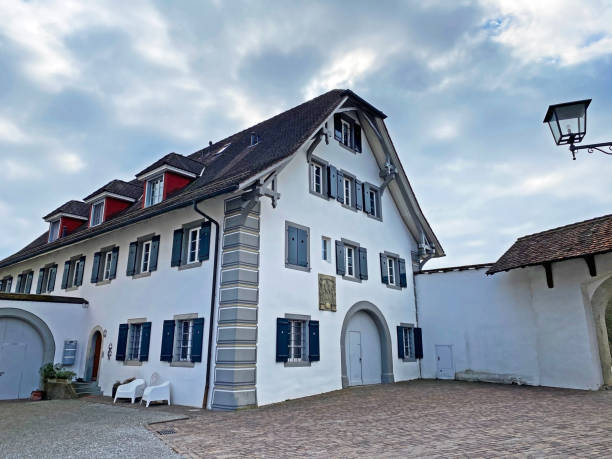 istock Benedictine monastery St. Martin in Hermetschwil (Benediktinerinnen-Kloster Hermetschwil or Kloster St. Martin) - Switzerland (Switzerland) 1318556544