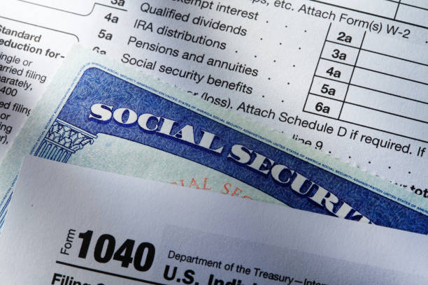 istock Social Security And Taxes 1318560333