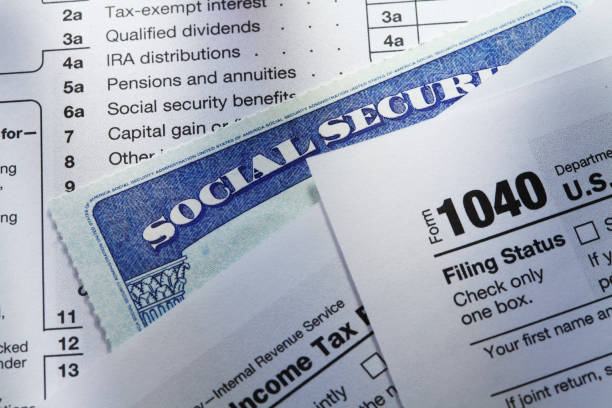 istock Social Security And Taxes 1318560337